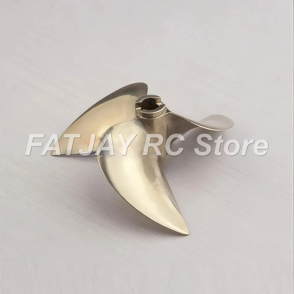 FATJAY 6.35mm Shaft RC Propeller | 3-Blade 67/69/70mm OD 1.4