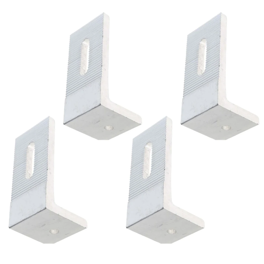 For Photovoltaic Panels Roof PV Bracket L Foot Solar Mount Roof PV Installation Load-bearing Shockproof Feature