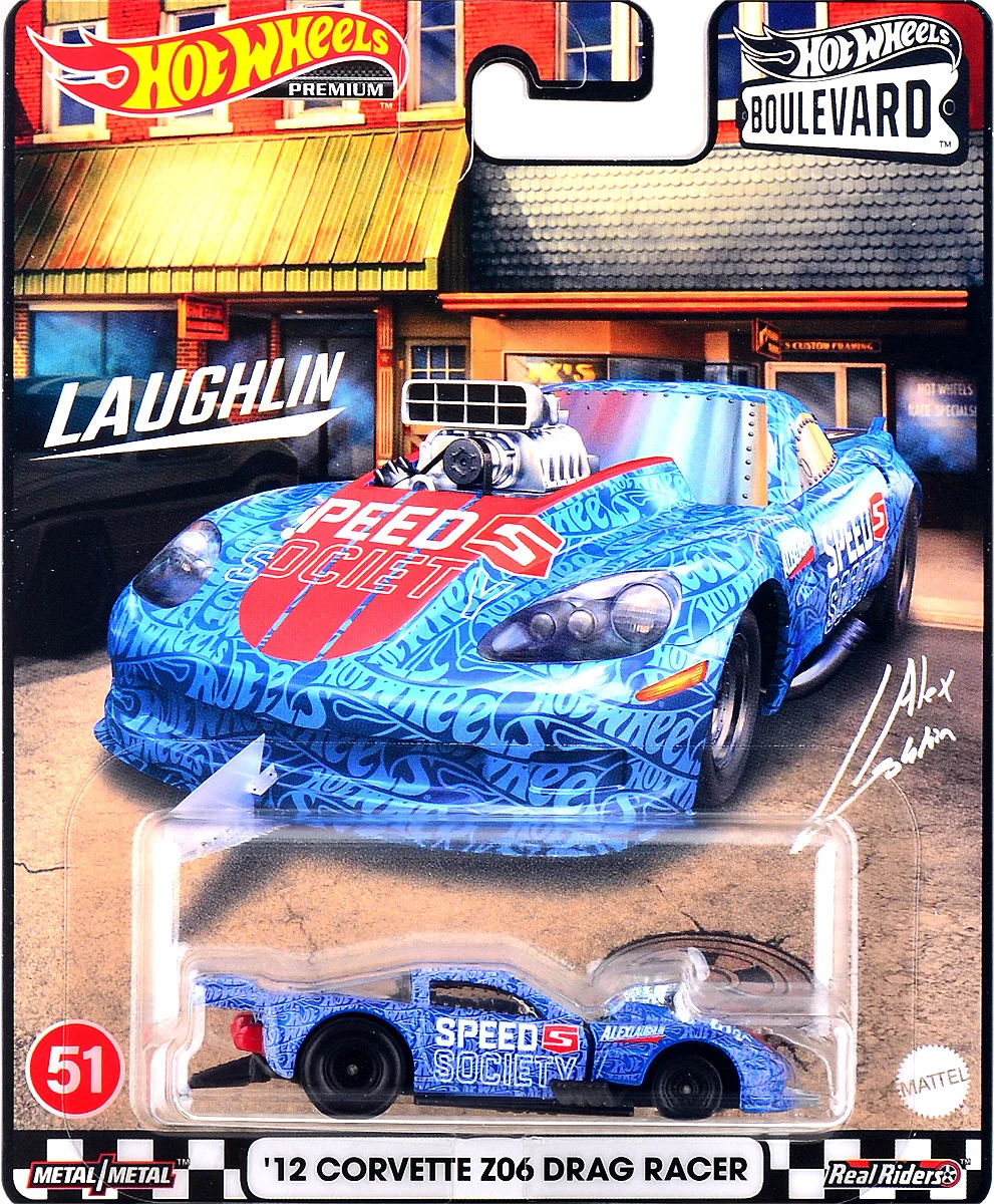 Ruote calde originali Premium Garden Avenue Car Culture Boulevard Series Drag Racer Supra modelli in lega giocattoli per accessori per ragazzi