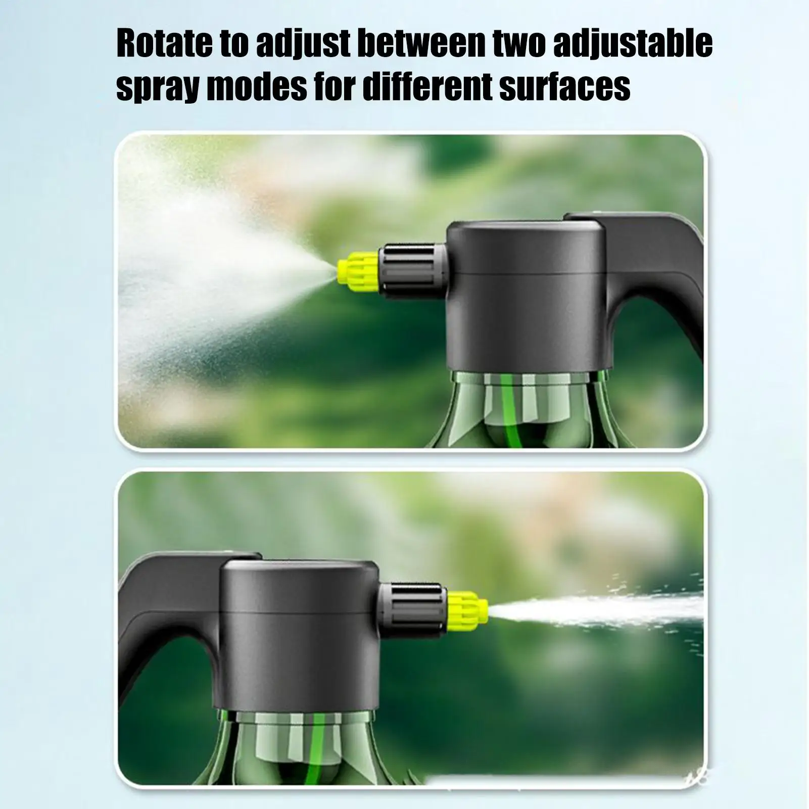 

Electric Garden Sprayer 2L Portable Gardening Mister USB Charging Adjustable Sprayer For Outdoor Lawn Greenhouse Weeding Indoor
