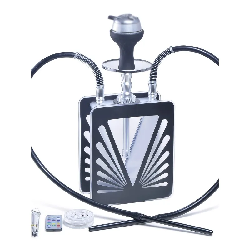 

Hookah Double Tube Lighted Cigarette Bar KTV Big Smoke Fruity Flavor