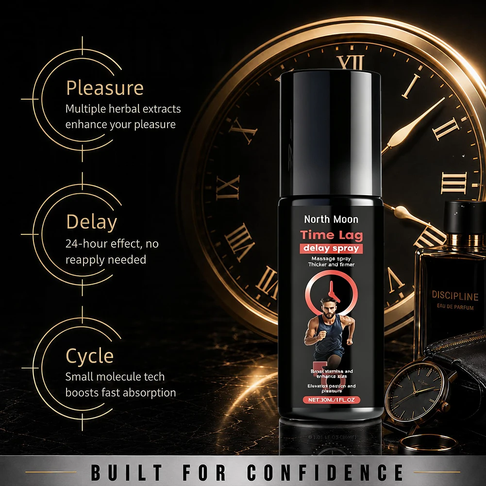 1/2/3PCS Delay Sprays for Mens, Lightweight Personal Care Spray for Intimate Comfort, Fast-Absorbing Gentle Formula, Travel Size view 2