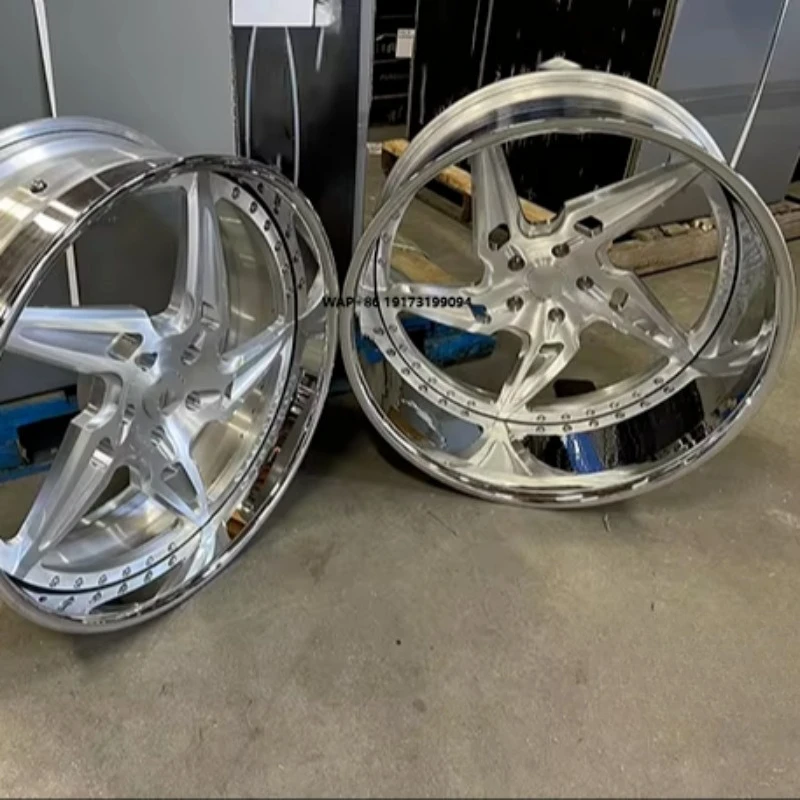 

Customized 18-24 Inch Two-Piece Forged Aluminum Wheel Hub 5x112/120/130/114.3 100mm New Latest Design for Various Passenger Cars