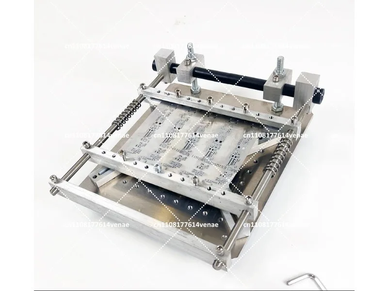 Manual Solder Paste Stencil Printer for SMT Assembly, Aluminum Alloy Screen Printing Table Equipment