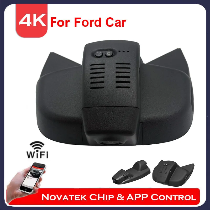 

4K Plug And Play Wifi Car DVR Dash Cam for Ford Escape Kuga 2013 to 2019,For Ford Focus Deluxe Mk4 2019 2020 With APP Control