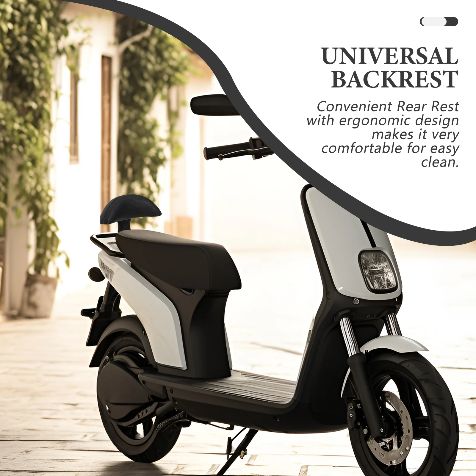 

Universal Electric Bicycle Backrest Replacement Thick Soft Durable Seat Cushion For Kids Comfortable Ride Rear Rest