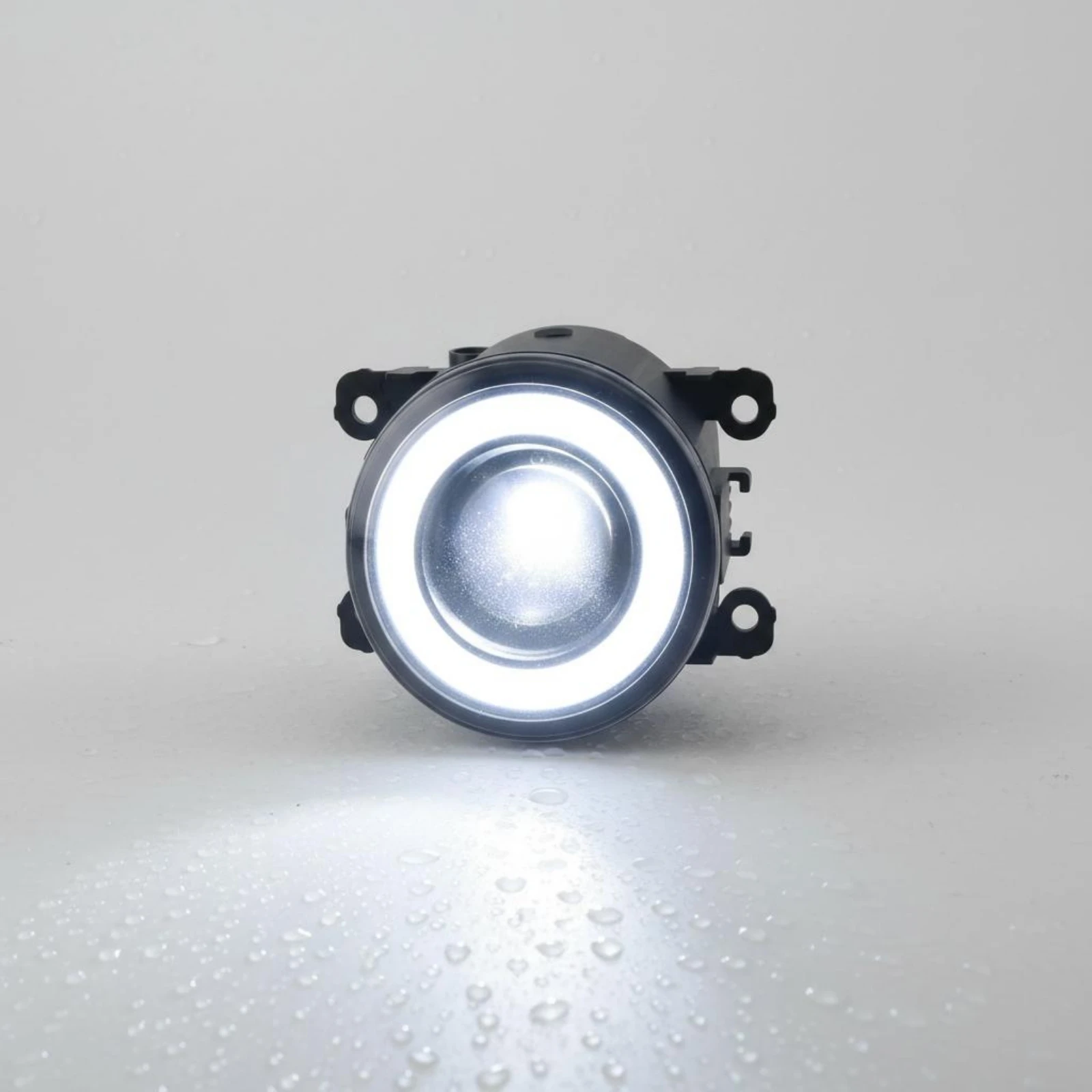 Bright LED Projector Fog Light Round Fog Light Halo Ring Design Wiring Leads for JB43 2018 2020 Compact SUV