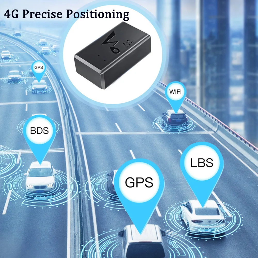 Q8/9/10/16/12 4G GPS Tracker Mini Real Time Car Tracking Device Anti-Lost Trackers Vehicle Kids GPS Locator Dropshipping