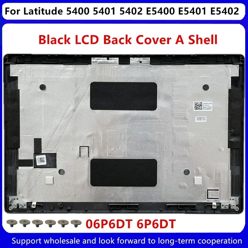 Novo para dell latitude 5400 e5400 5401 5402 e5401 e5402 laptop lcd capa traseira 06p6dt 6p6dt