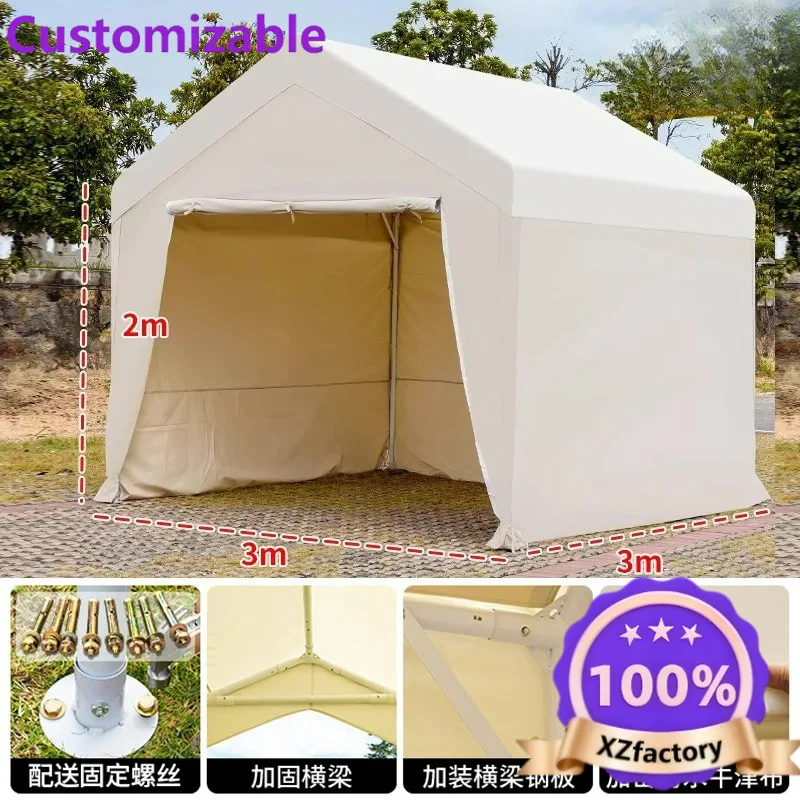 Factory Direct 2026 Winter market tent thickened warm cloth outdoor stall windproof cloth awning cold Internet celebrity shed