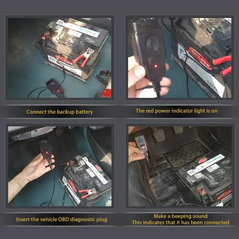 2025 أداة جديدة لتوفير ذاكرة السيارة تمنع فقدان الكود أثناء تركيب البطارية