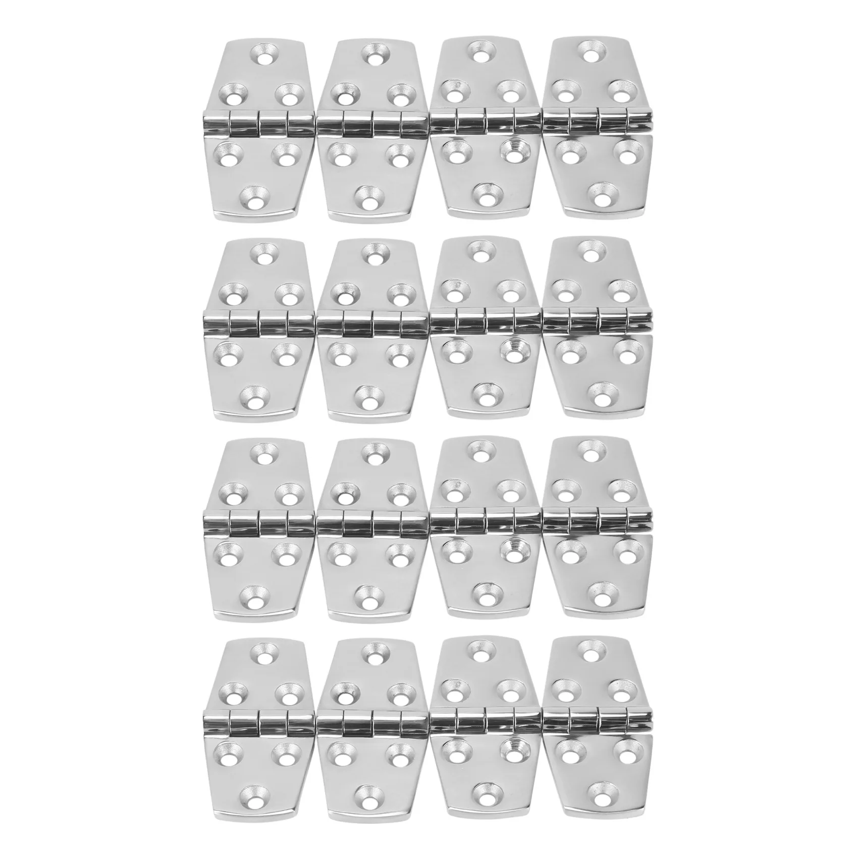 

Best Of 2025-Marine 16 Pieces Stainless Steel Strap Hinge Door Hinge For Marine Boat Yacht 76 X 38 Mm Rafting Boating Accessorie