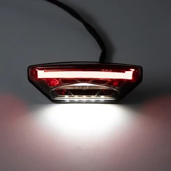 12V Motorcycle Accessories LED Tail Lights Brake Driving Integrated Lights Electric Vehicle Modification Brake Rear Tail Lights