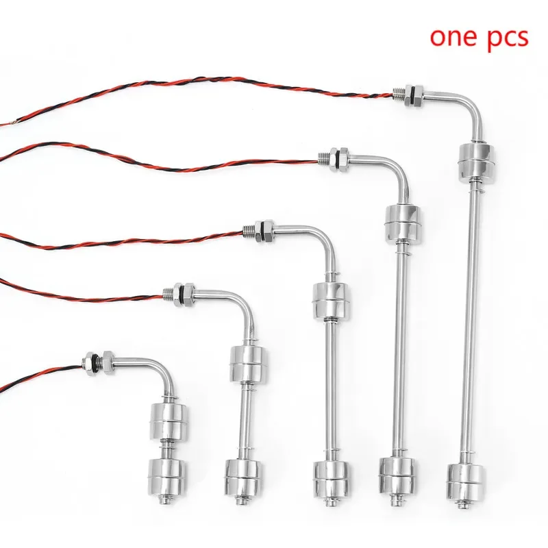 Side Mounted L Shape Stainless Steel Small Floating Liquid Position Water Level Switch Side Position Floating Switch Position