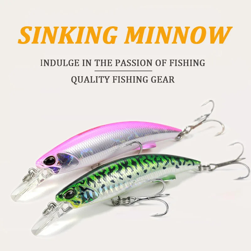 New  Sea Fishing Minnow Fishing Lures 92mm/40g Plastic Bionic Short Tongue Fishing Lure Artificial Lure Fishing Accessories