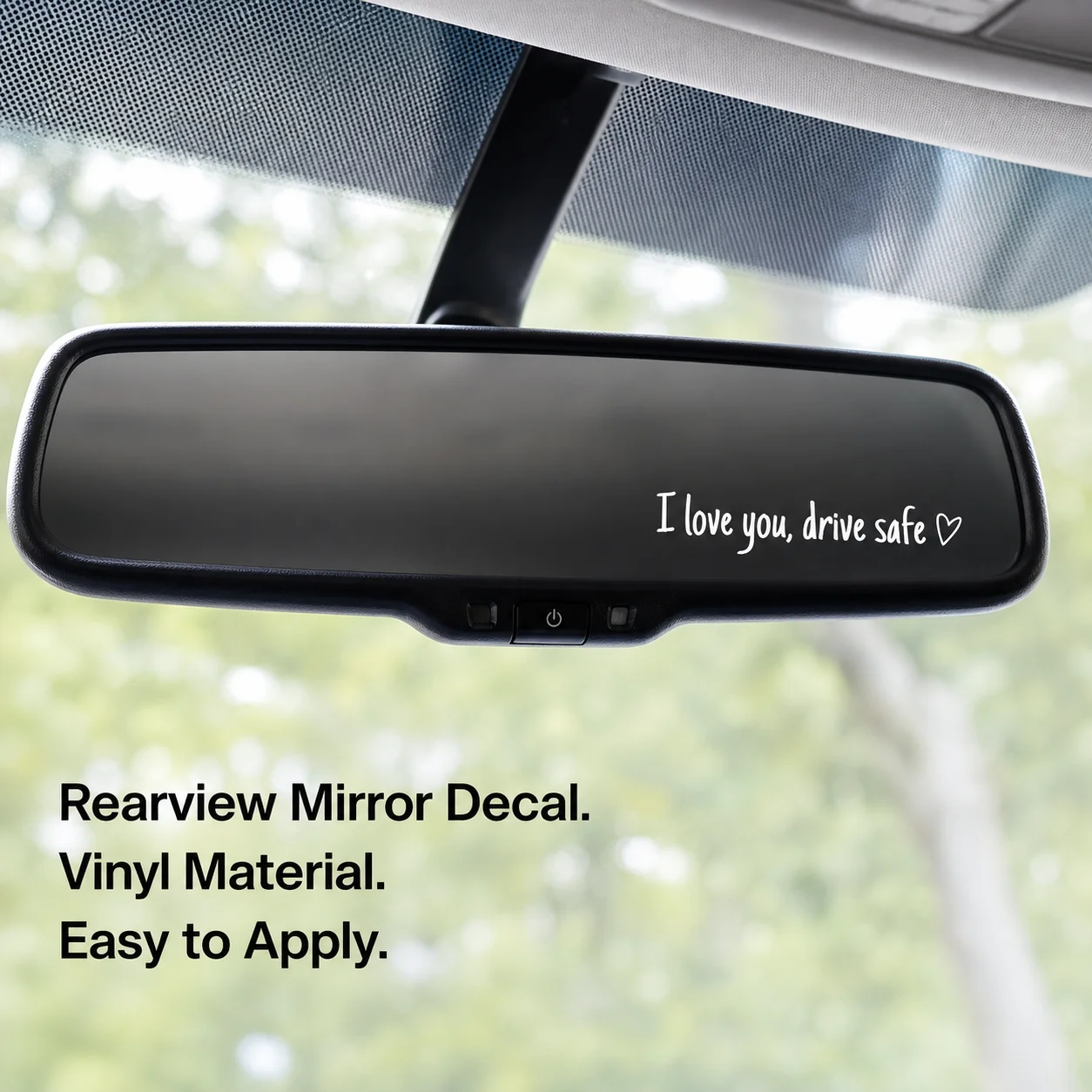4PCS Car Rearview Mirror Decal 