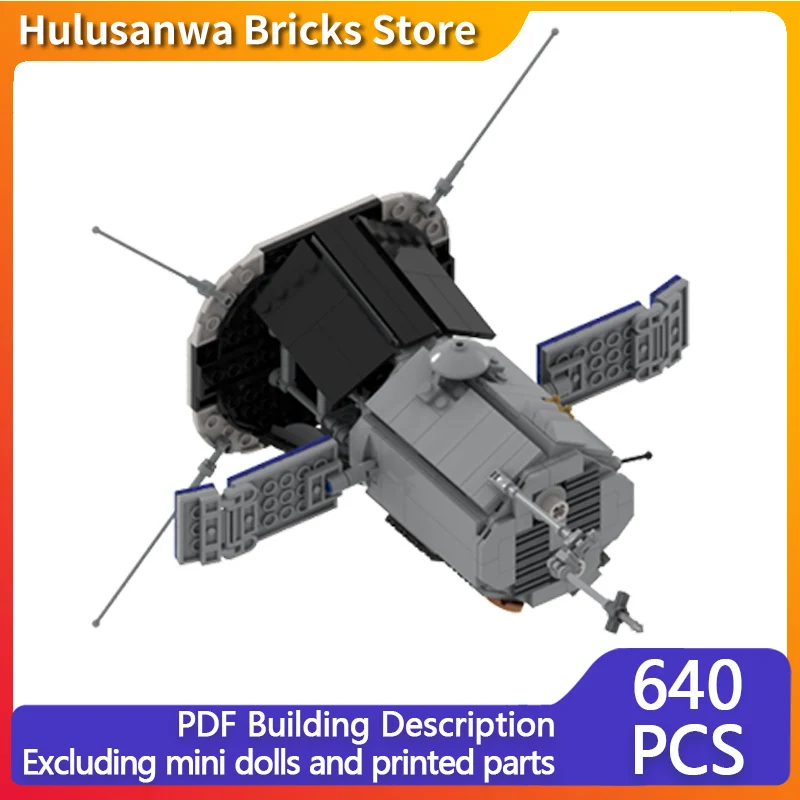 

Parker солнечный зонд космический корабль модель MOC строительные кирпичи военное оборудование модульная технология подарок праздник сборка детский игрушечный костюм
