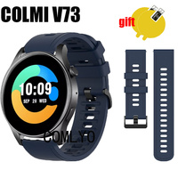 Band For COLMI V73 Smart Watch Strap Silicone Soft Wristband Bracelet Screen protector film