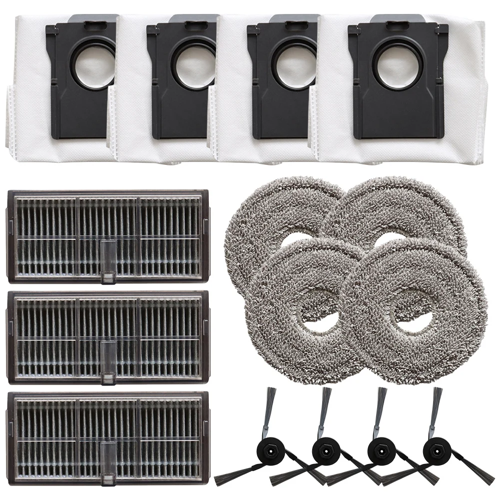 家庭用掃除用モップクロス-セットとして示されているように-交換部品-ペットの毛の除去-効果的なモップクロス