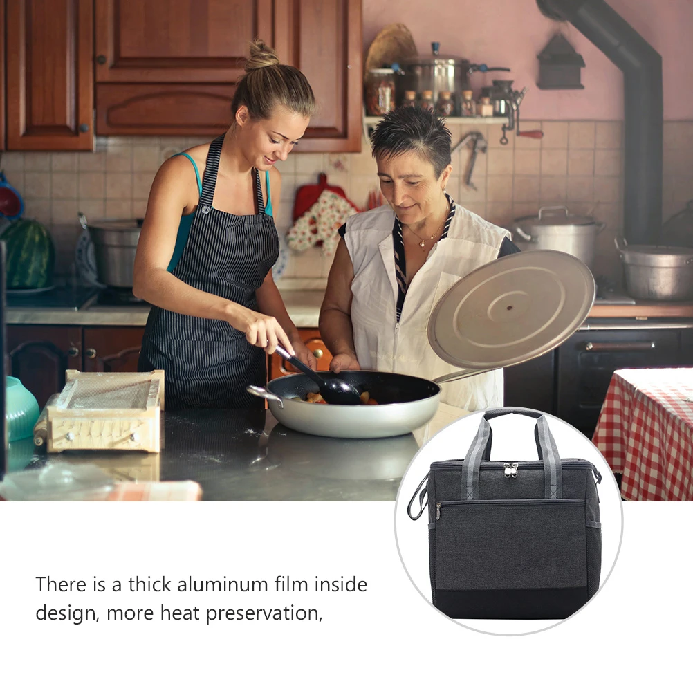 

Insulation Lunch Bag Bento Storage Premium Material Lightweight Oxford Cloth S wich Containers Students Office Workers Portable
