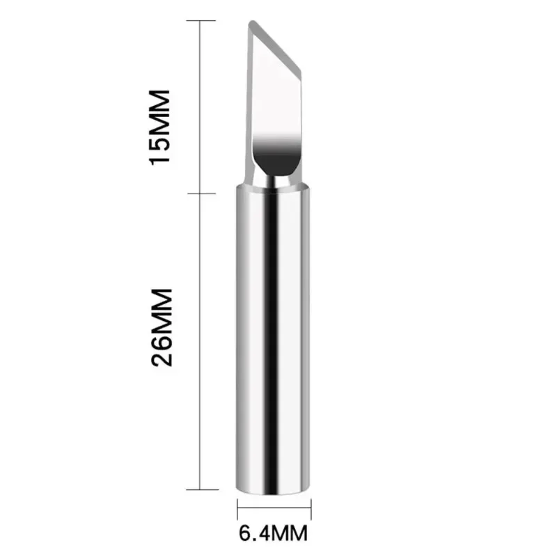 Hot Sell 10Pcs Soldering Iron Head For 936 853D 8786D Rework Station Lead-free Copper Soldering Iron Tip Welding Equipm