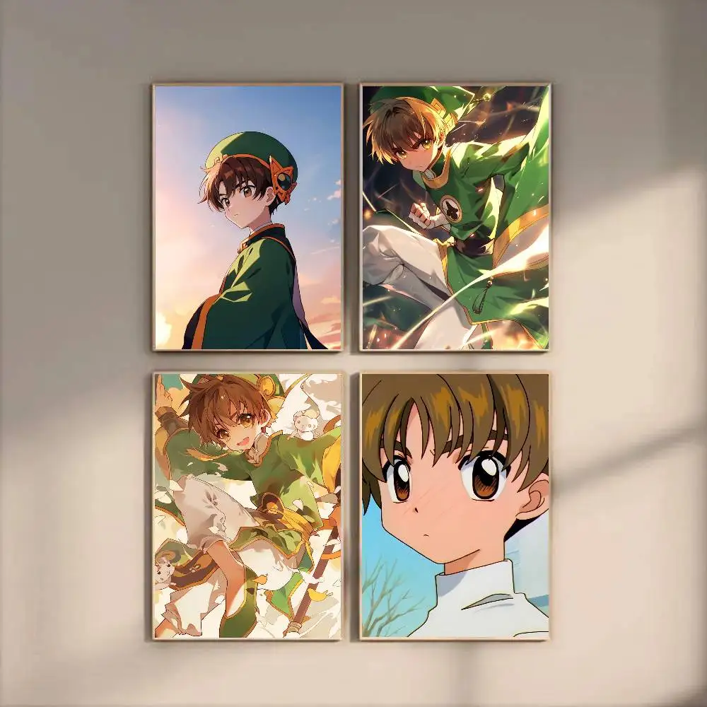 Li Xiaolang Animation Cardcaptor Sakura Poster Art Sticky Wall Waterproof Home Living Room Bedroom Bar Aesthetic Decoration