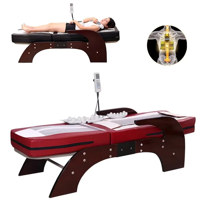 Best Tourmaline Massage Beds N5 Back Pain Automatic Electric Heat Thermal Therapy Infrared Jade Massage Bed
