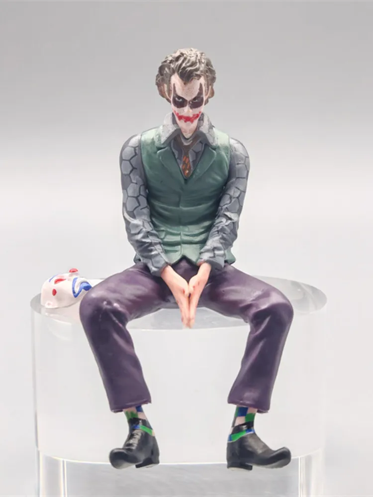 Anime Joker modèle jouet Figure masque voiture ornement décoration garçons Collection hommes cadeaux d'anniversaire