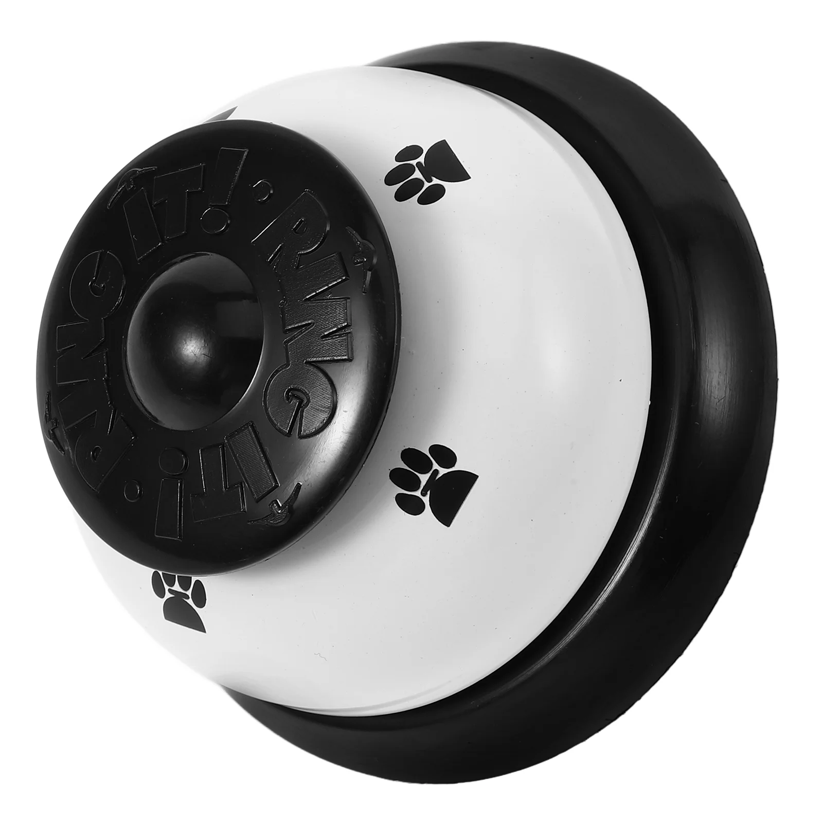 

Intelligence Toy White Black Potty Training Dog Door Press Interactive Trainer Rubber Base Anti Fall Floor Teach