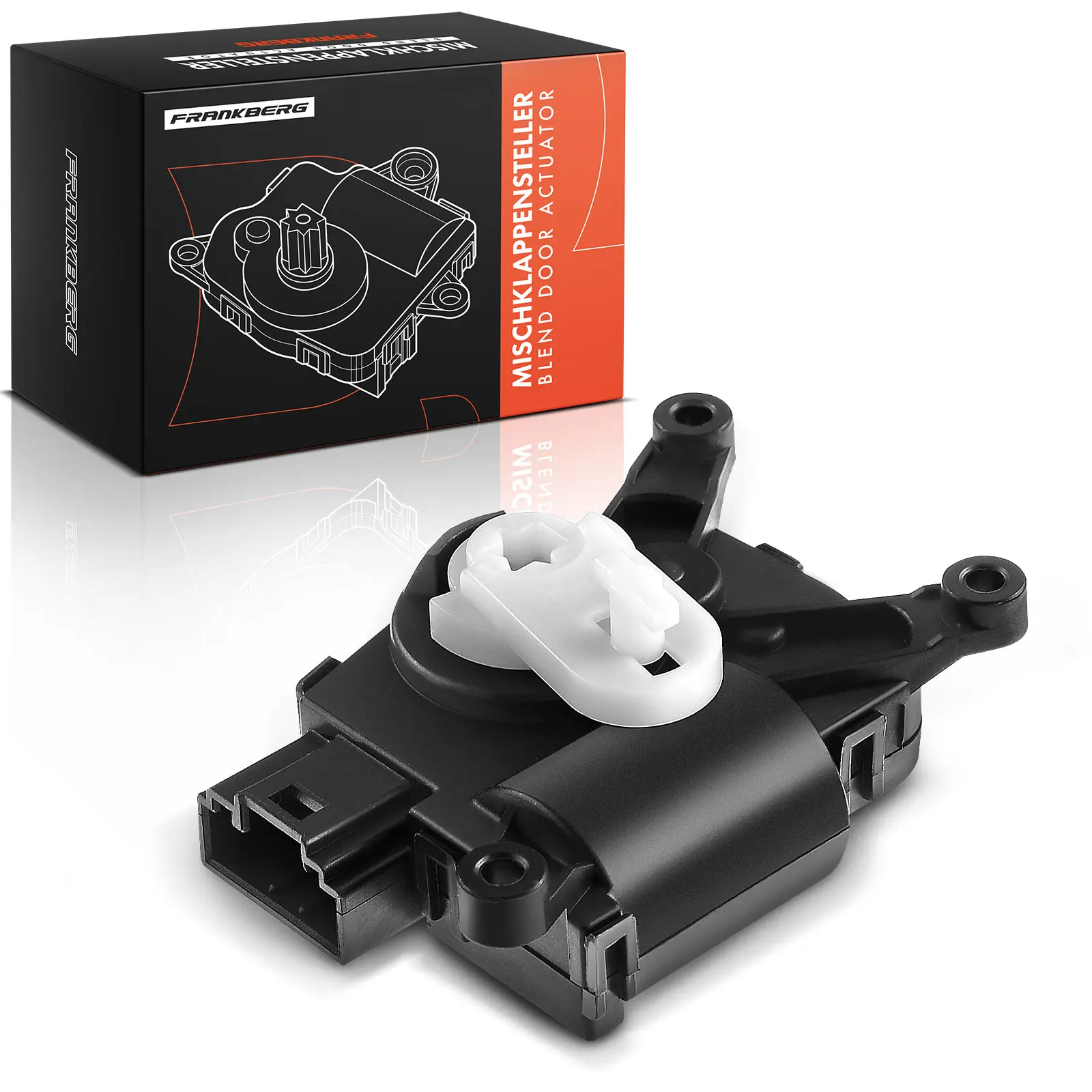 Frankberg 1x servomotor mengklep airco voor VW Passat 3G2 CB2 Kever 5C1 5C2 5C7 561907511D 604-818