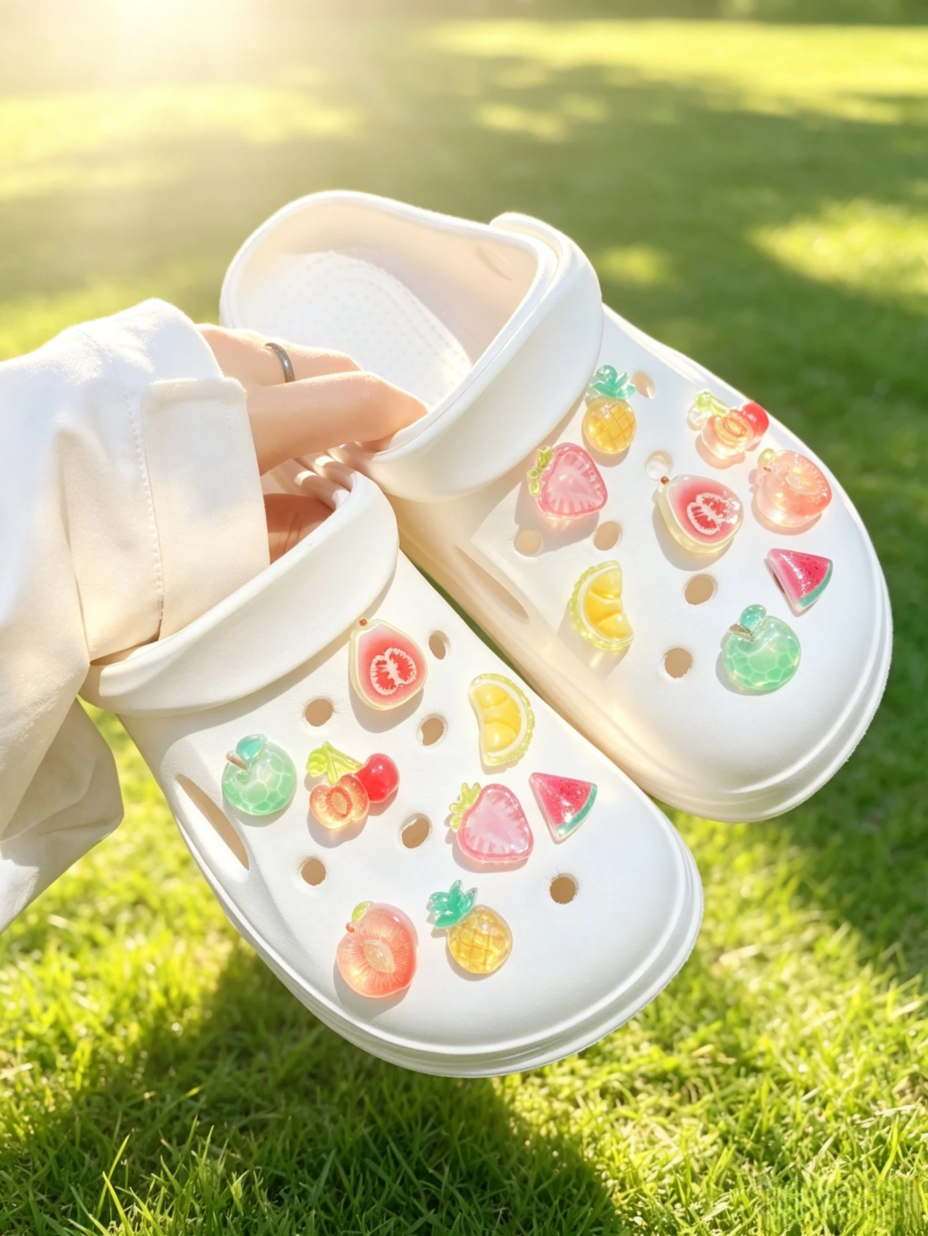 16-piece shoe decoration DIY casual shoe decoration - An interesting and versatile way to personalize your footwear