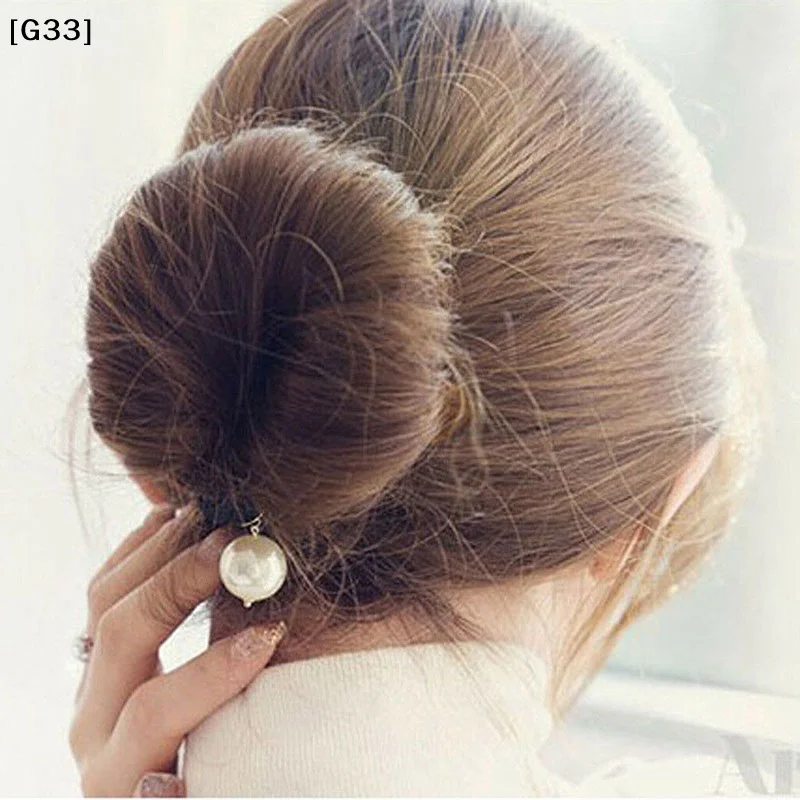 Magic Foam Sponge Donut Bun Maker Twist Hair Styling Curler Tool Easy Bun Hair Accessories For Women Girls[G33] - view 5