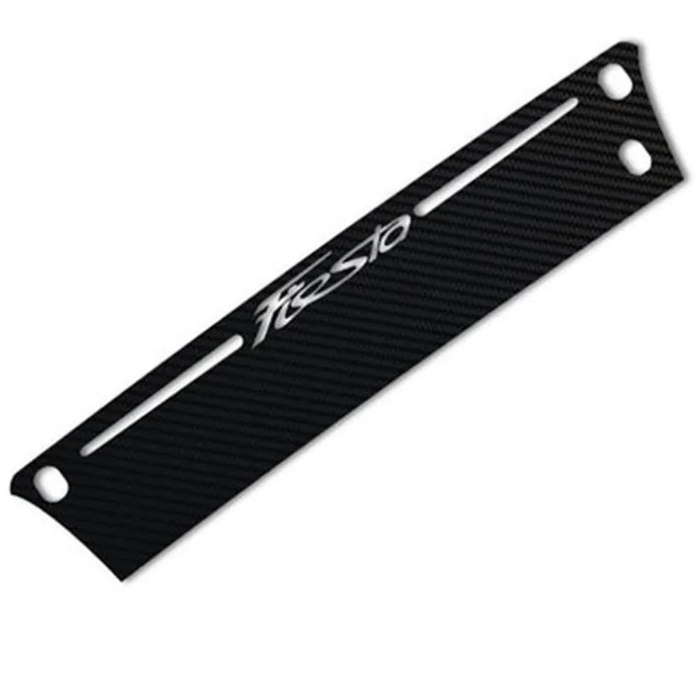 1Pc Carbon Fiber Stickers For Ford Fiesta Decals Rear High Mounted Stop Brake Lamp Light Car-Styling Accessories