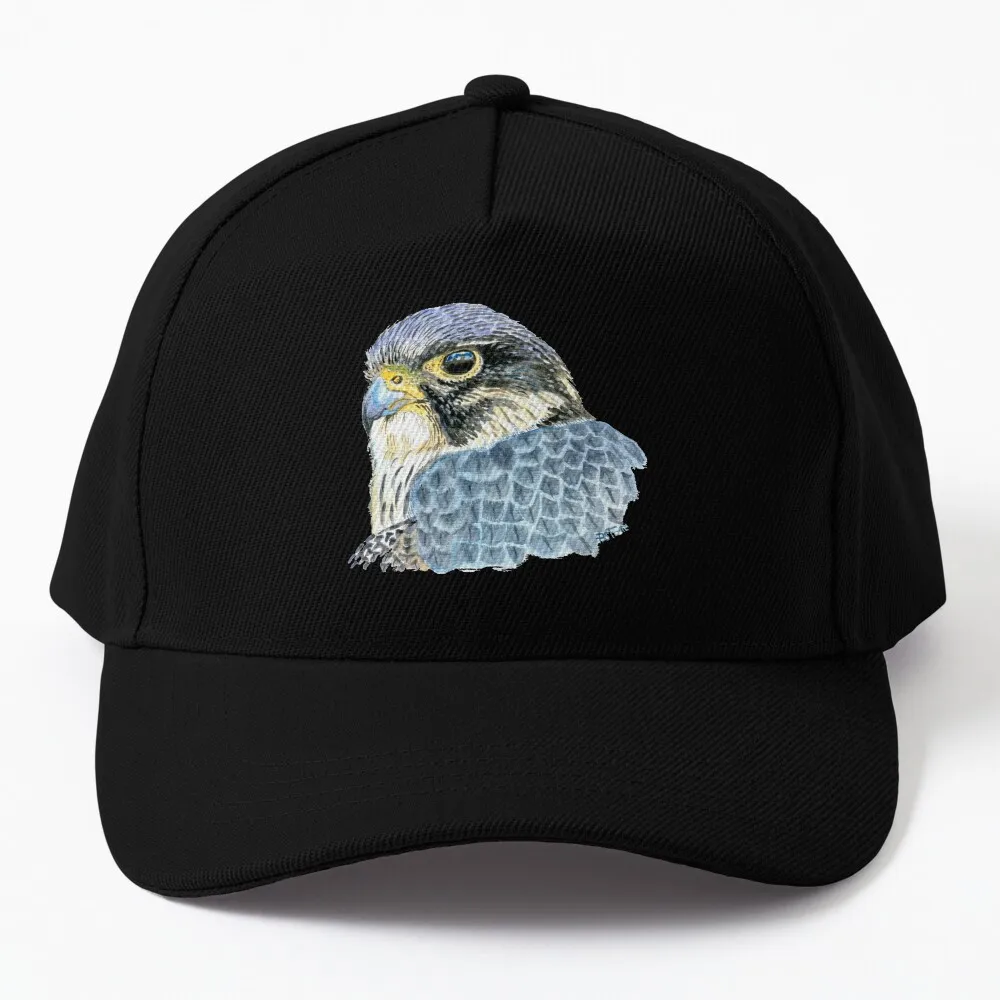 Peregrine falcon portrait Baseball Cap Golf Hat Man Military Tactical Cap Vintage Anime Hat Men's Cap Women's