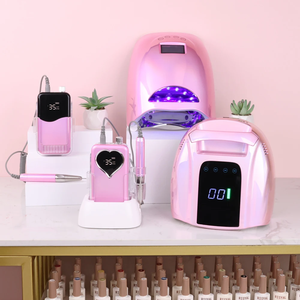 High-Torque 85W Rechargeable Cordless Nail Drill New Brand Portable Electric 35,000 RPM Nail File Machine
