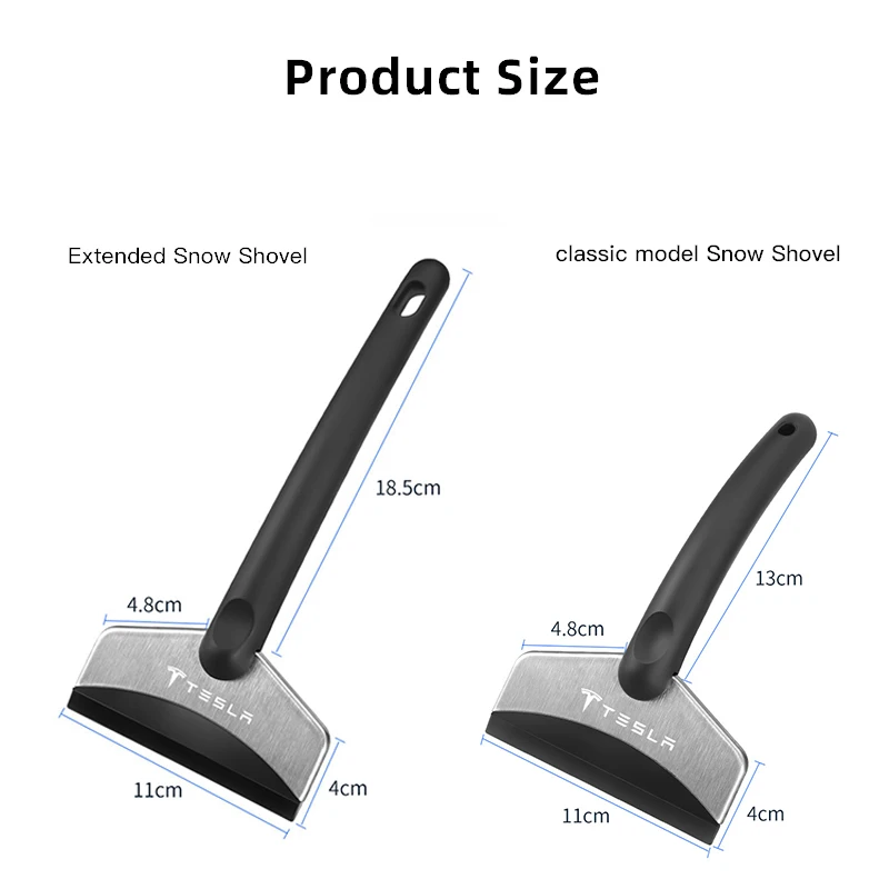مكشطة إزالة الثلج قطع غيار السيارات مجرفة السيارة أداة تنظيف الجليد لطراز تسلا 3 Y S X Roadster Cybertruck Juguete Coil Bonina #4