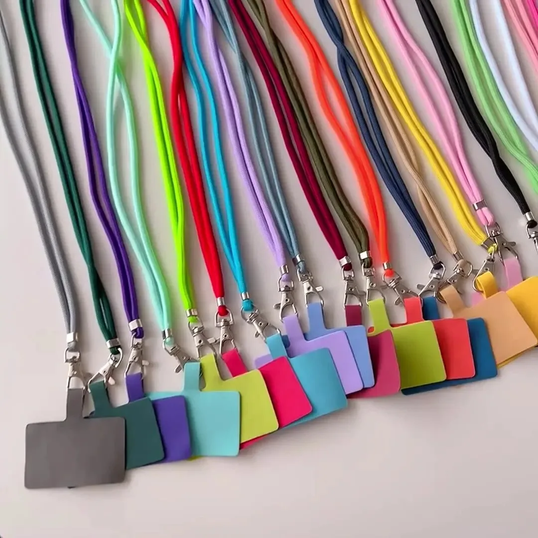 

Fashion Leisure Mobile Phone Lanyard Nylon Strap Adjustable Telephone Chain Straps For Long Style Women Men Cellphone Rope