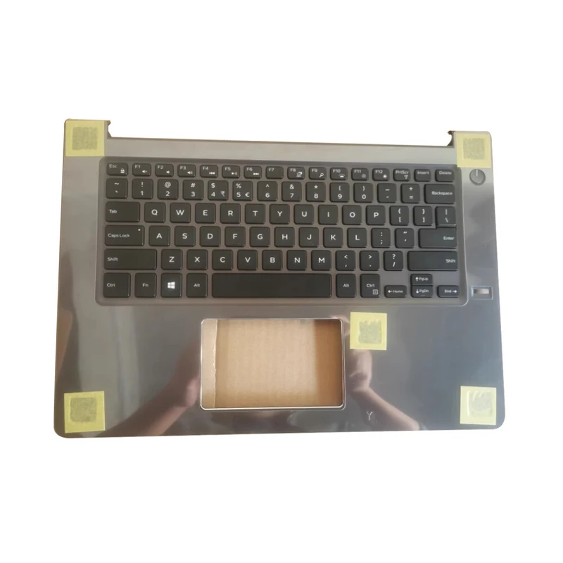 S  For Dell 14-5468 V5468 C Shell with Backlit Keyboard Fingerprint  Hole 0D9GDC