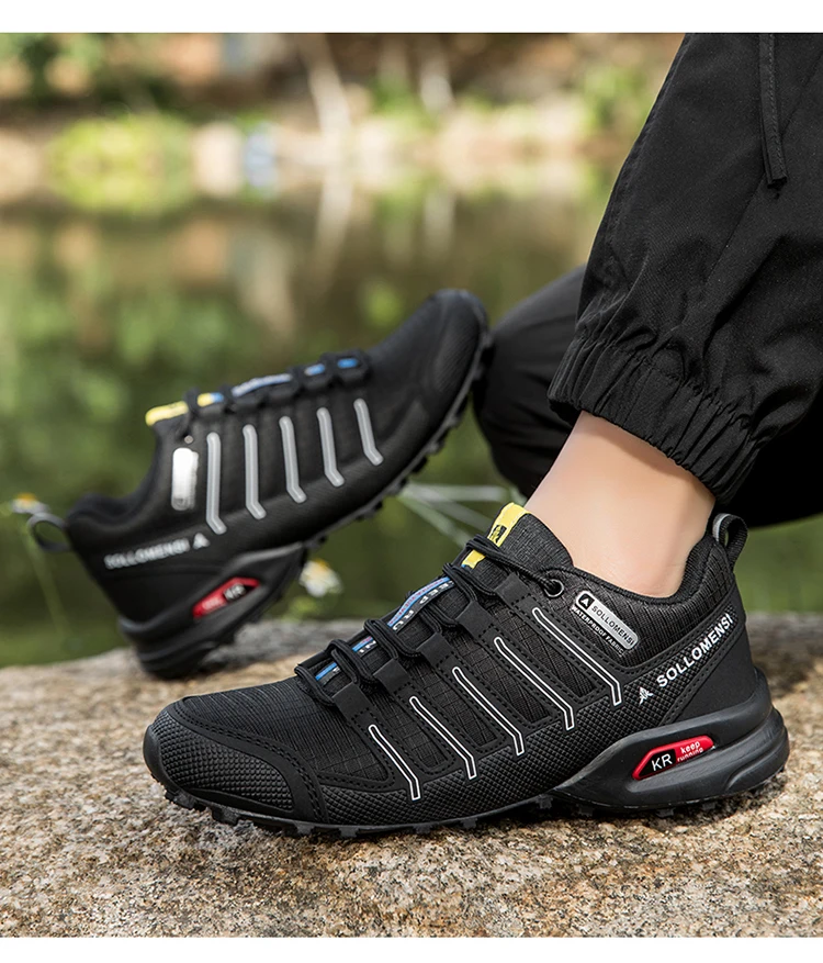 Outdoor-Wanderschuhe, rutschfeste Wandersportschuhe, leichte Herrenschuhe, taktische Trainingssportschuhe für Herren – Detail 20