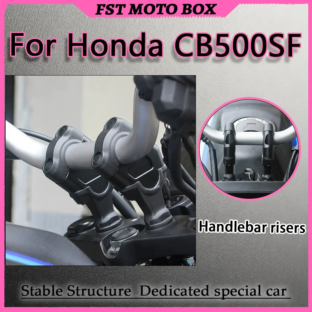 For Honda CB500SF Super Four Handlebar Riser Shift Code - Two-Way Adjustable Distance Modification Accessory for Urban Bikers