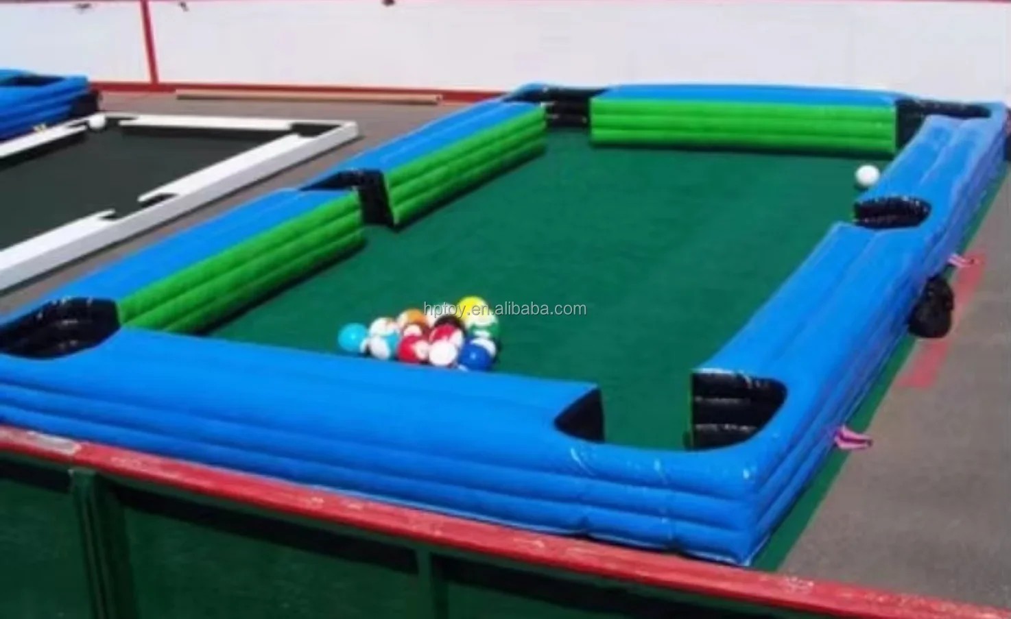 Outdoor Giant Inflatable Football Table Snookball Game Snooker Football Field