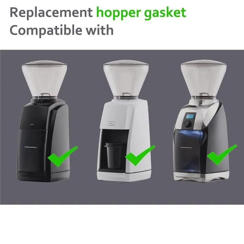 A02F-8Pcs Gasket Replacement For Baratza Encore/ESP/Virtuoso+ Coffee Grinder,Precision Parts For Optimal Grinding Performance