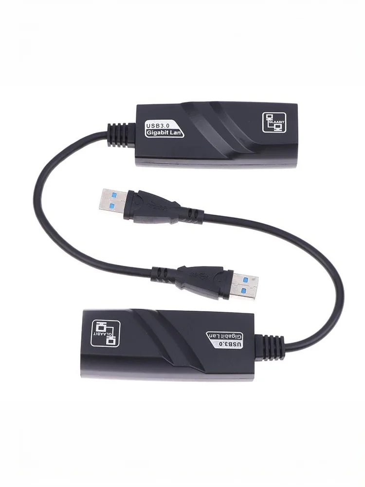 USB3.0 To Rj45 Network Adapter RTL8153 Lan Ethernet Adapter 100/1000Mbps Network Card For Macbook Laptop Win10/11