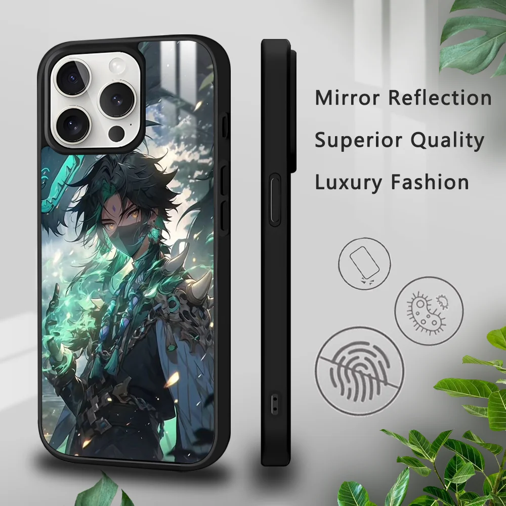 A-AlhaithamK- Kaveh GAME Phone Case For iPhone 16 15 14 13 12 11 Pro Xs Max Mini Plus Celulares Hard Funda