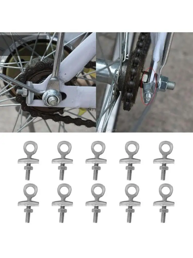 

10 Pcs Bike Chain Tensioner Tool Chain Adjust Bolts Bicycles Chain Repair Tool