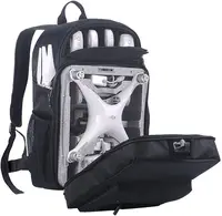 Mochila de cámara grande para Dron, carcasa dura para DJI Phantom 4/4 Pro, accesorios adicionales, mochila para Dron DJI Phantom