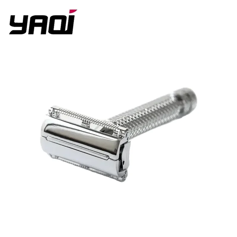 Yaqi 2026 Safety Razor Razor Monarch Chrome Color Beard Shaver Collectibles Gift For Boyfriend