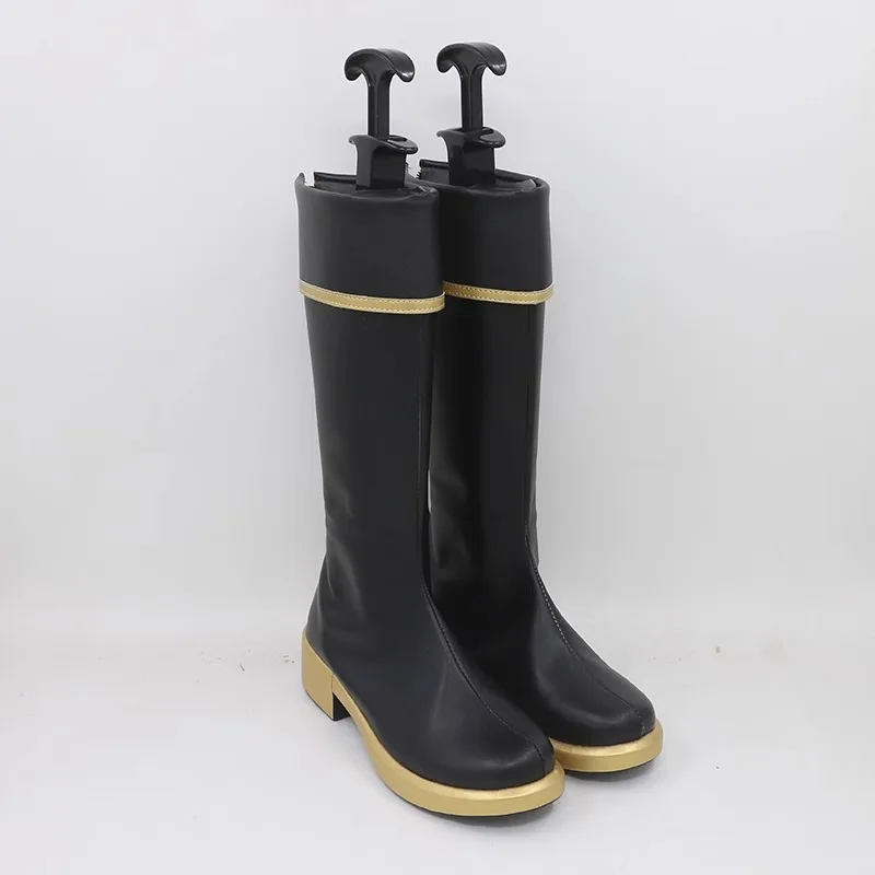 Zapatos de Cosplay de William Vangeance, botas, accesorios de Anime, trébol negro, accesorios de actuación para juegos de rol, Halloween, Navidad, Carnaval, hombre