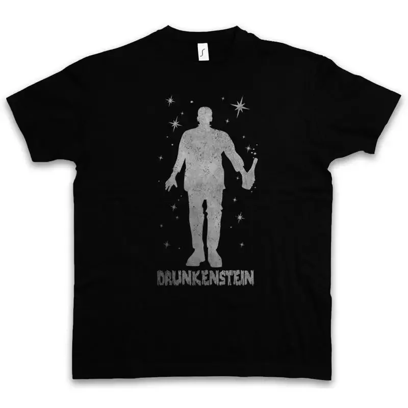 Drunkenstein T Shirt Fun Alcohol Drunk Wasted Intoxicated Party Drunken Hangover
