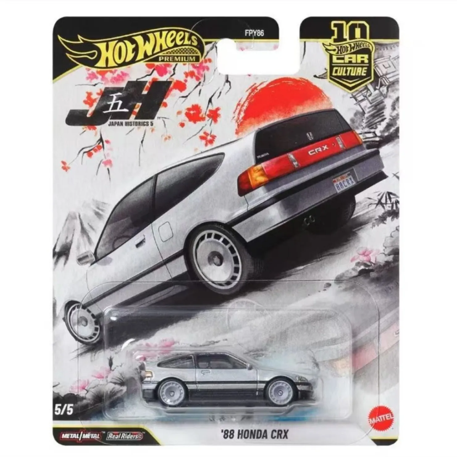 الأصلي الساخن عجلات قسط ثقافة السيارات تاريخ اليابان 5 سيارات معدنية مصغرة Hotwheels 1/64 نموذج سيارة 1:64 دييكاست Hotwheels